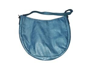 Cork Purse Alexander Henry Esqueletos del Mar navy blue fabric